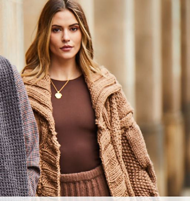 A Rowan Big Wool Pattern - Kloss (PDF)