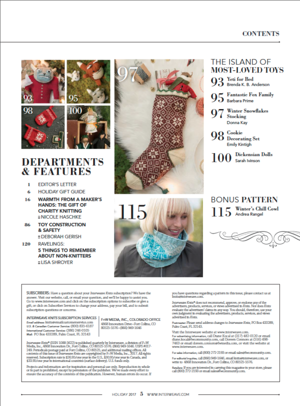 Interweave Knits - Holiday 2017 - Deluxe Edition