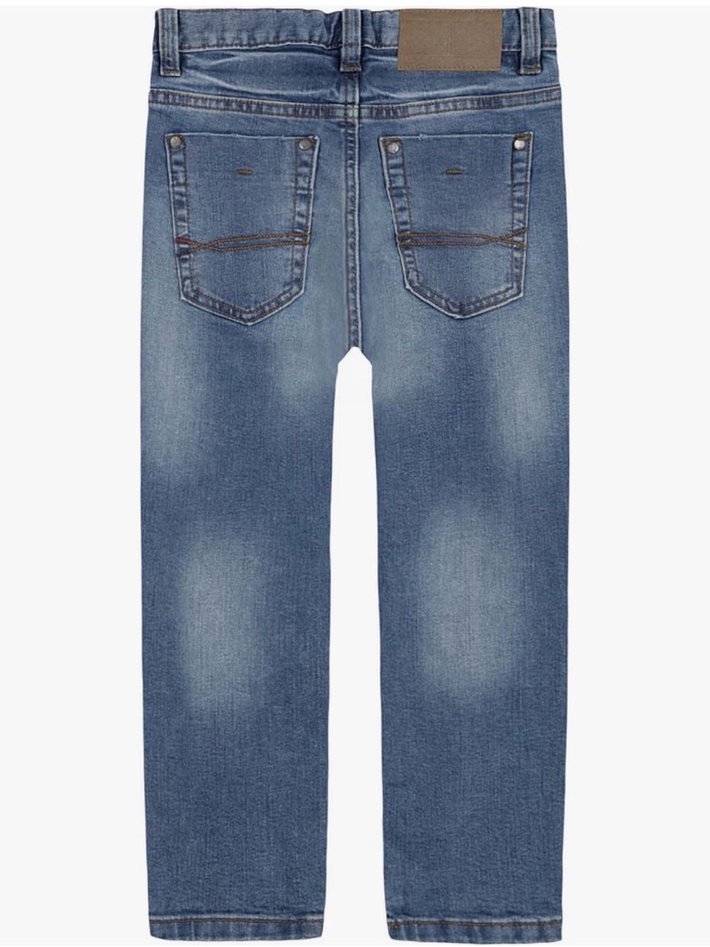 NWT, Tommy Hilfiger Boys' Straight Fit 5-Pocket Stretch Denim Jean Size: 12