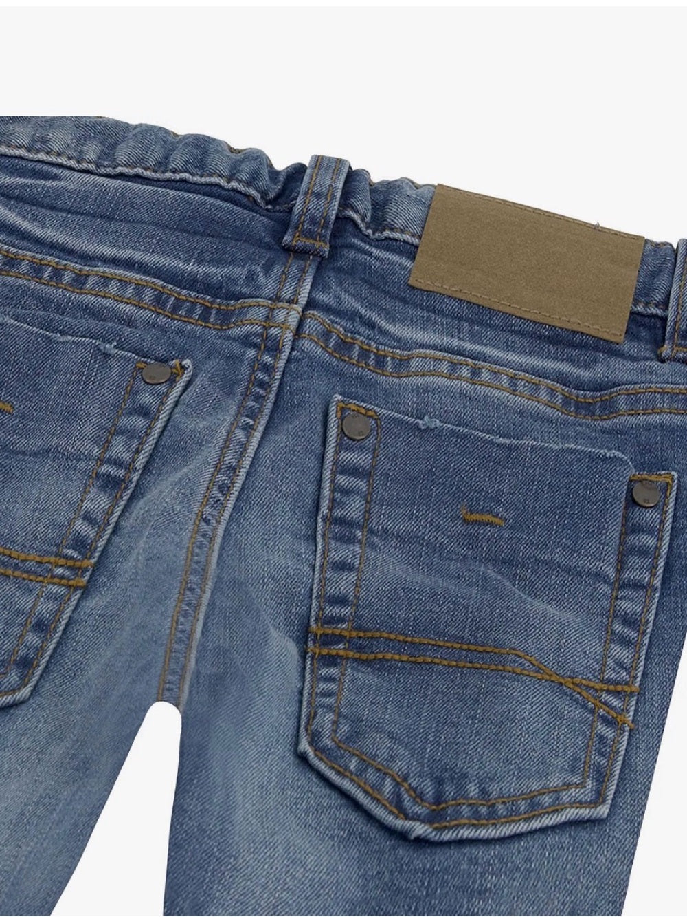 NWT, Tommy Hilfiger Boys' Straight Fit 5-Pocket Stretch Denim Jean Size: 12