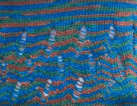 An Araucania Alumco Pattern - Laced Boat-Neck Sweater (PDF)