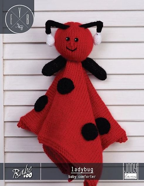 A FREE Babe 100 Pattern - Ladybug Baby Comforter (PDF)