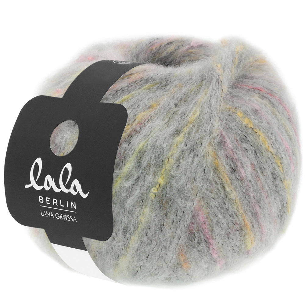Lana Grossa Lala Berlin Hazy - Grey Multi (Color #08)