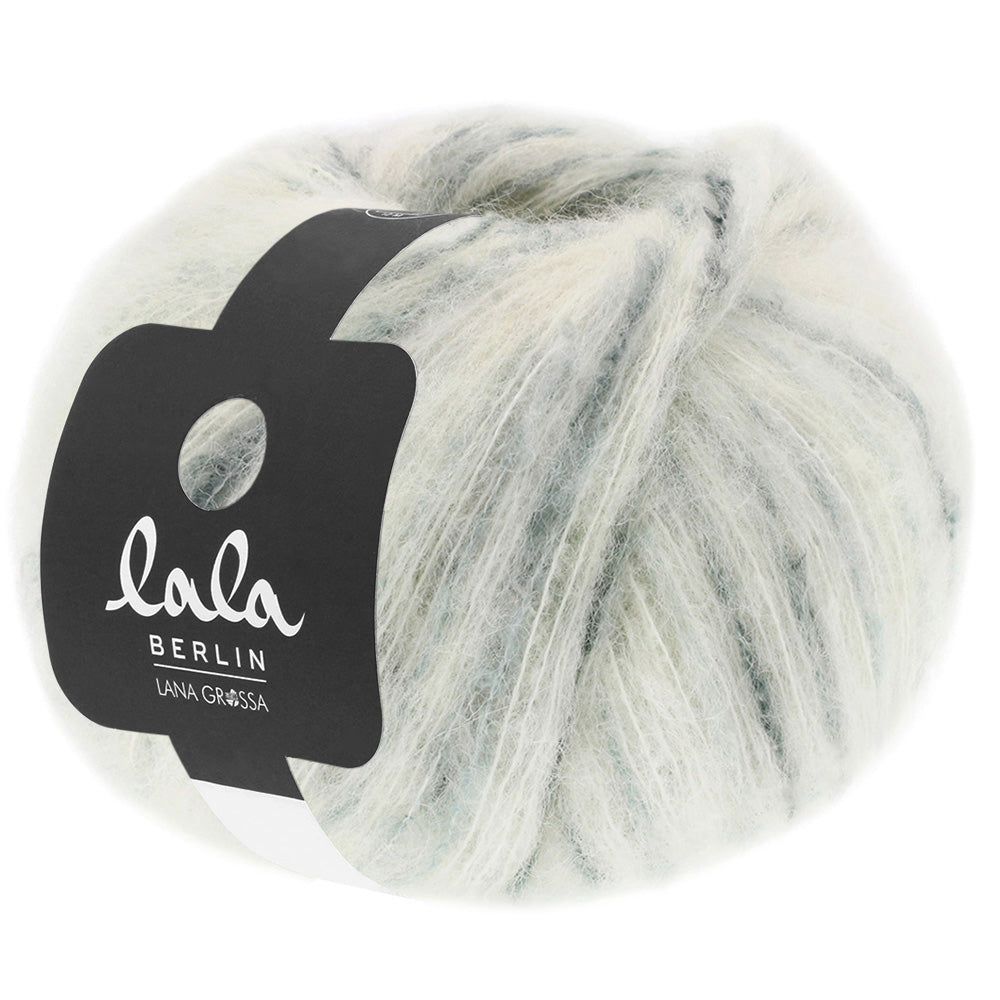 Lana Grossa Lala Berlin Hazy - White Zebra (Color #11)
