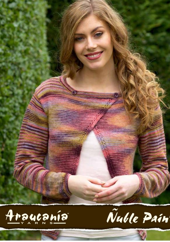An Araucania Nuble Pattern - Laury Cardigan (PDF)