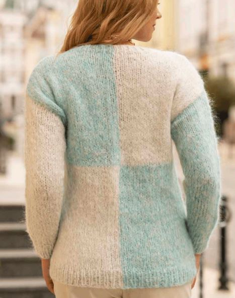 A Jody Long Glam Haze Pattern - Leah Sweater (PDF)