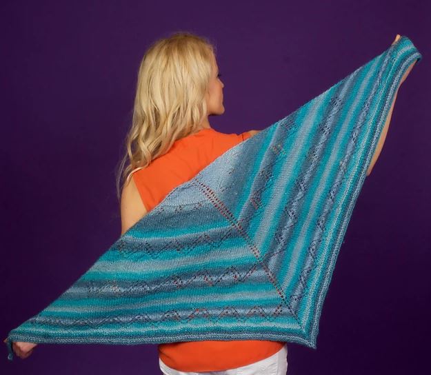 A Queensland Sunshine Coast Pattern - Lydia Shawl (PDF)