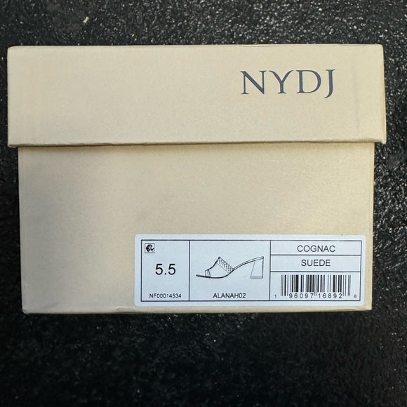 NYDJ Women's Alanah Heeled Sandal - Box Size 5.5