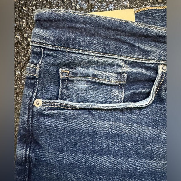 HUDSON Womens Nico Mid-Rise Skinny Leg Ankle Jean Size: 32