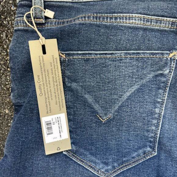 HUDSON Womens Nico Mid-Rise Skinny Leg Ankle Jean Size: 32