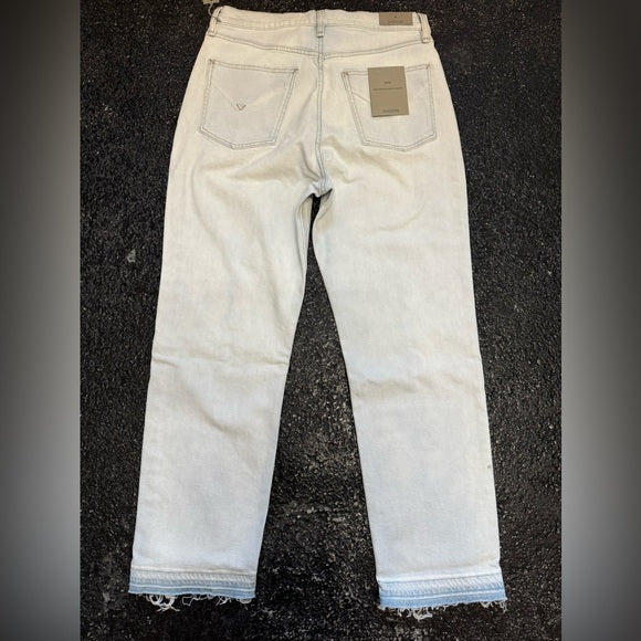 NWT, HUDSON Womens Jade High Rise Straight Loose Fit Jeans Size 31