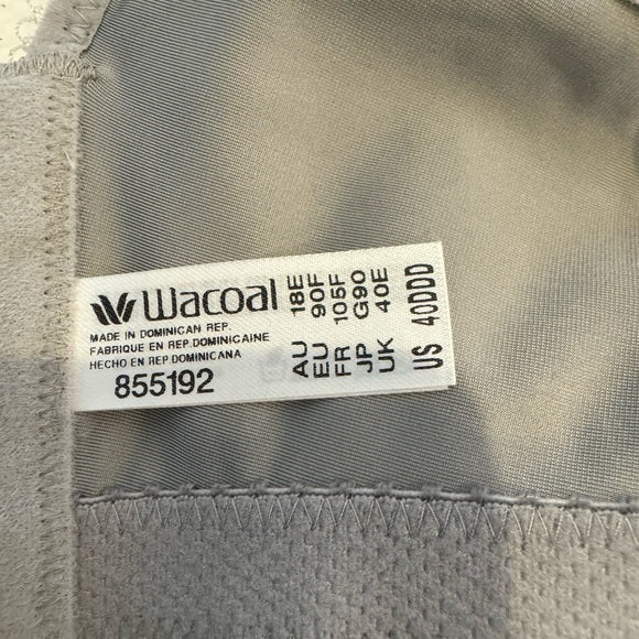 Wacoal Simple Shaping Unlined Full Coverage Minimizer Bra 40DDD, Grey