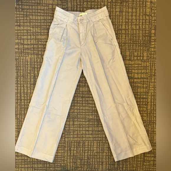 New w/ Tags Current/Elliott Women's The Markey Woven Classic Fit Jean in Dolphin Size 27