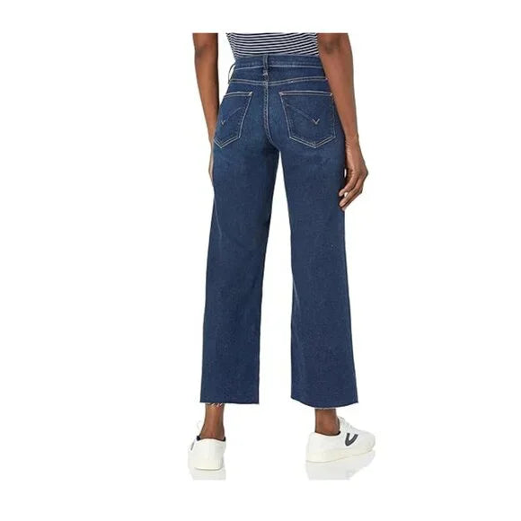 HUDSON Women's Rosie High-rise Wide Leg Ankle Color Mogul Size 24
