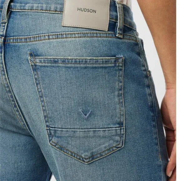 HUDSON Men's Byron Straight Jeans, 38