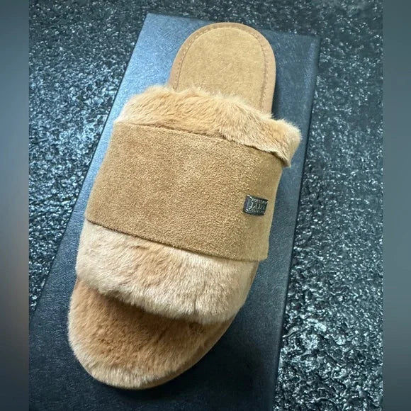 LUXE Women's Muchas Lite Slipper - Chestnut Size 9