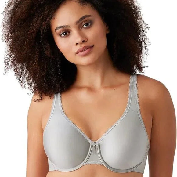 Wacoal Simple Shaping Unlined Full Coverage Minimizer Bra 40DDD, Grey