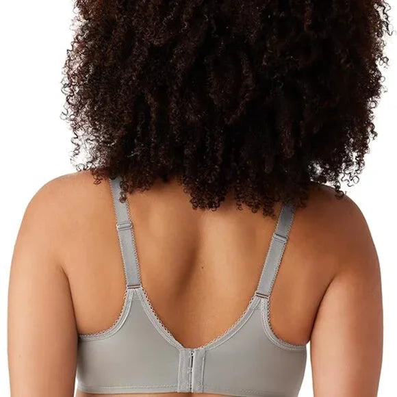 Wacoal Simple Shaping Unlined Full Coverage Minimizer Bra 40DDD, Grey
