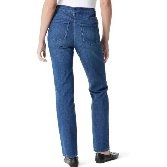 New w/ Tags 2-Pair Gloria Vanderbilt Women's Classic Tapered Amanda Jeans 8P Average