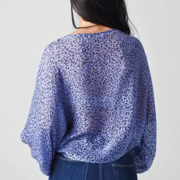 New w/ Tags JOIE Nylah Long Sleeve Top Size L