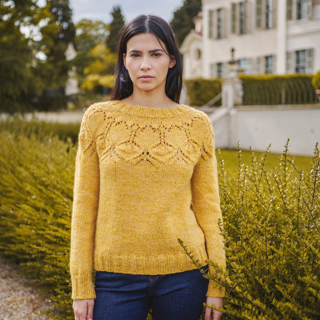 A FREE Laines du Nord Pattern - FANTASY SWEATER (PDF)