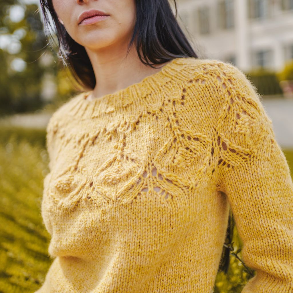 A FREE Laines du Nord Pattern - FANTASY SWEATER (PDF)