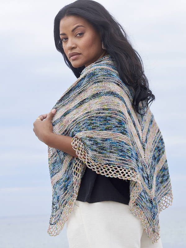 A Berroco Liana Pattern - Martinique Shawl (PDF)