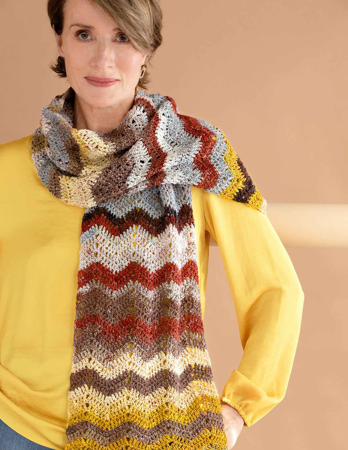 A Noro Geshi Crochet Pattern - Ameara Scarf (PDF)