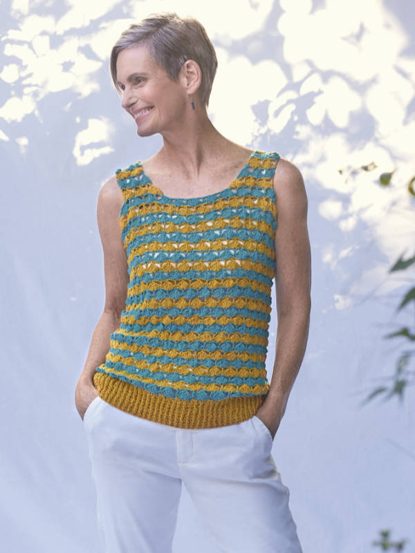 A Berroco Farro Pattern - Olana Crochet Top (PDF)