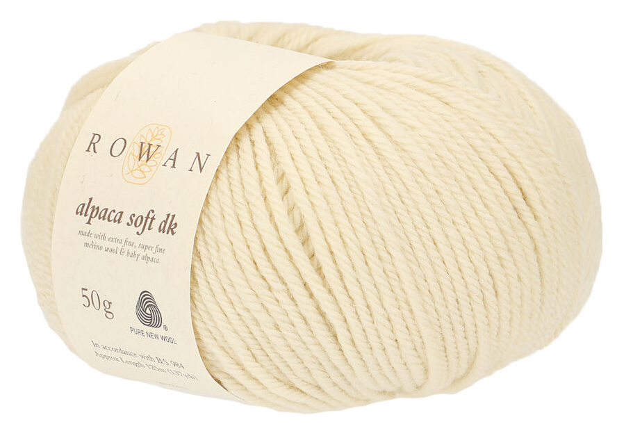 Rowan Alpaca Soft DK - Off White (Color #221)