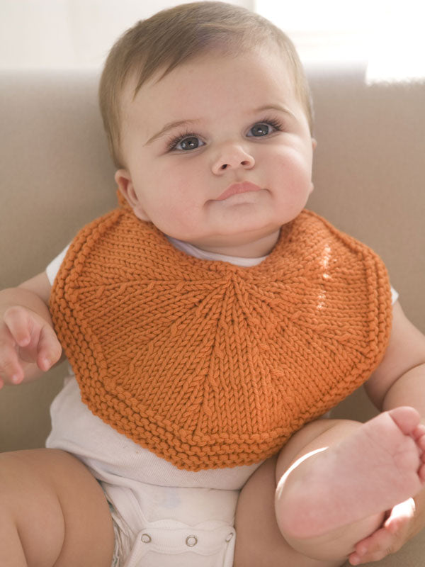 A Berroco Comfort Chunky Pattern - Orangelo Bib (PDF)