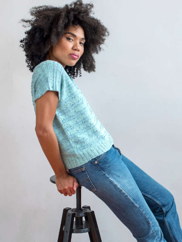 A Berroco Zinnia Pattern - Phillipa Tee (PDF)