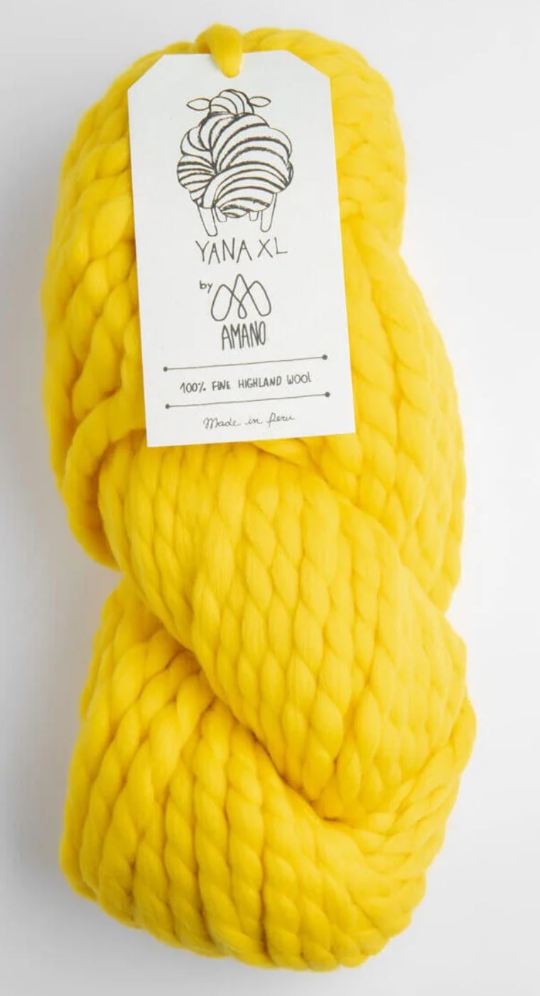 Amano Yana XL - Pineapple (Color #1410) Lot 7I2427 - FULL BAG SALE (5 SKEINS)