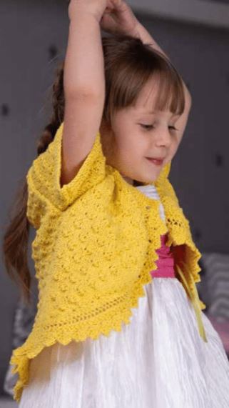 An EYB Kids Pattern Primrose Bolero (PDF)