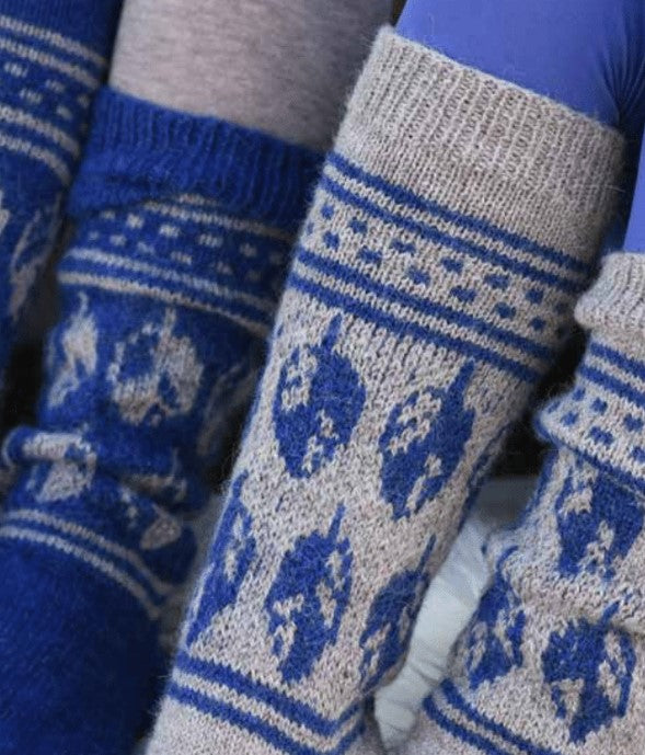 A Juniper Moon Farm Herriot Fine Pattern - Ranveig Socks (PDF)