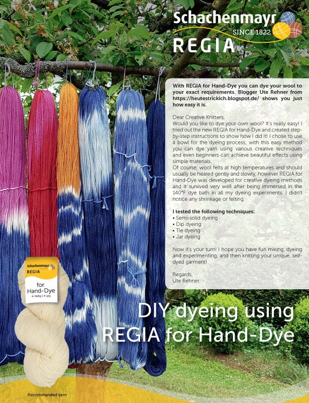 A FREE Regia How to hand-Dye Guide (PDF)