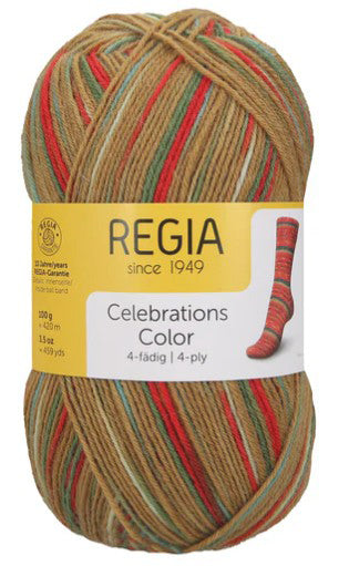 Regia 4-Ply Celebrations - Harvest Jubilee (Color #9427) - FULL BAG SALE (5 SKEINS)