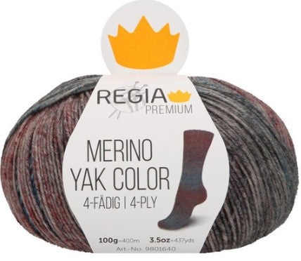 Regia Merino Yak Color - Landscape (Color #8512) - FULL BAG SALE (5 SKEINS)