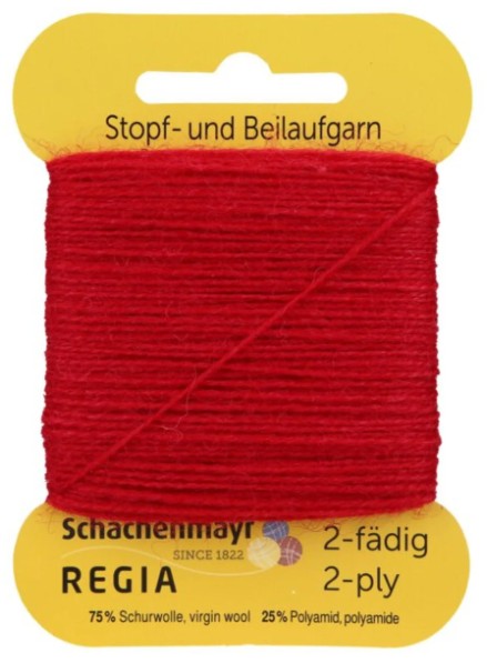 Regia 2-Ply Darning/Reinforcement Thread - Cherry (Color #2002)