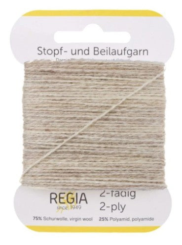Regia 2-Ply Darning/Reinforcement Thread - Linen (Color #2143)