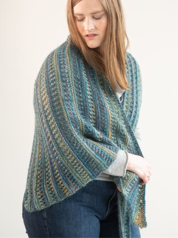 A FREE Berroco Tiramisu Pattern - Renton Shawl