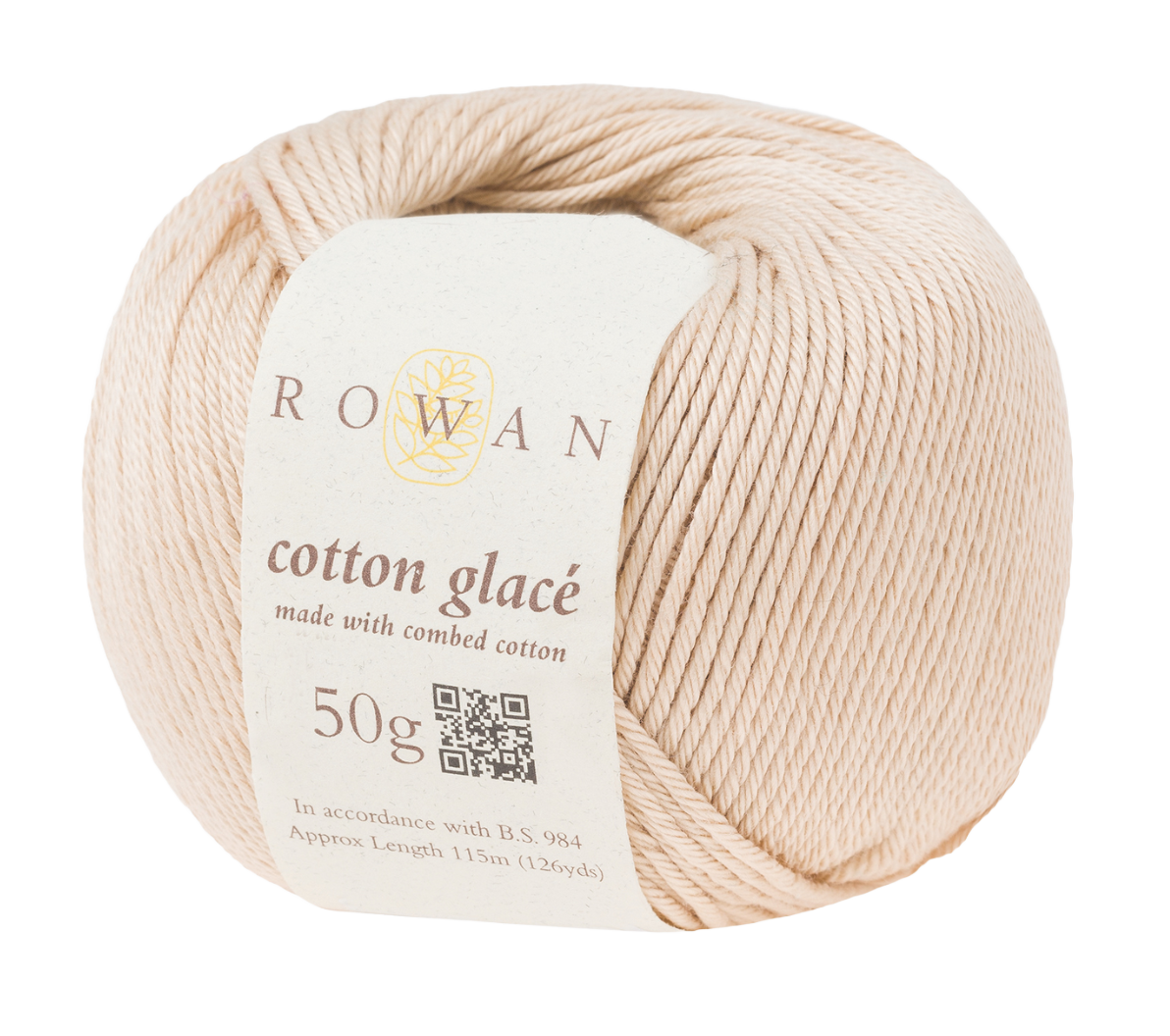 Rowan Cotton Glace - Oyster (Color #730) - FULL BAG SALE (5 SKEINS)