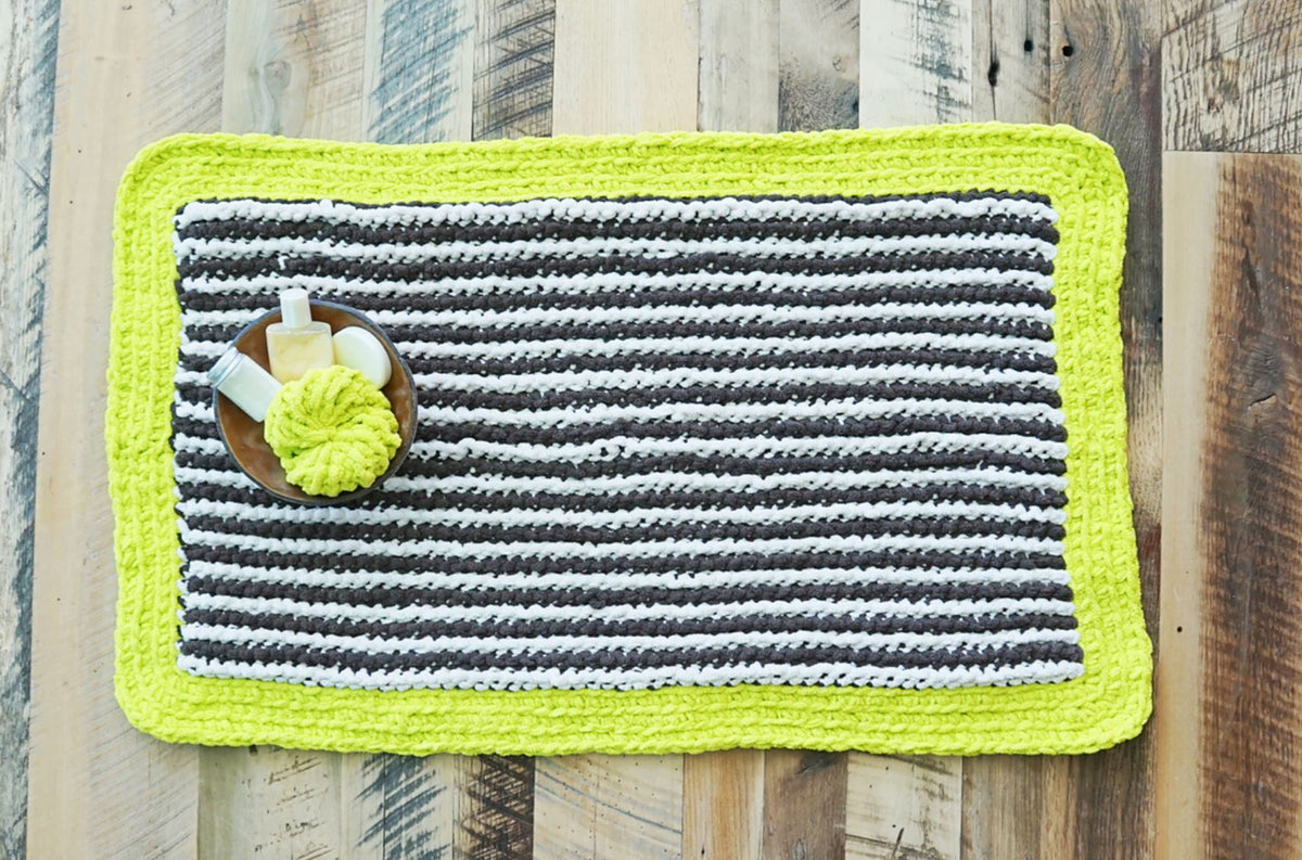 A FREE Hikoo Rub-A-Dub Pattern - Rug A Dub (Crochet)