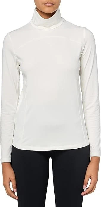 New w/ Tags PUMA Cloudspun Women's Lucy LS Mockneck White Size L