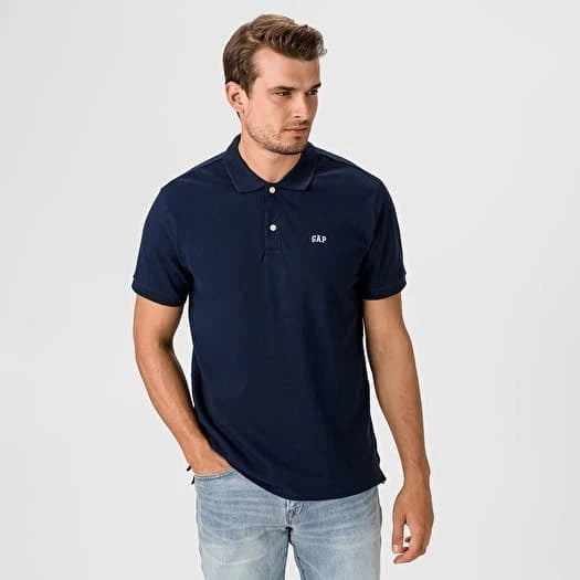 NWT 4-Pack Gap Men's Logo Piquae Polo Navy/White Size XS TP