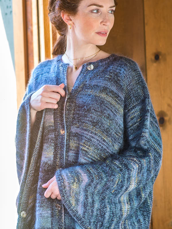 A Berroco Tiramisu Pattern - Sabyn Poncho (PDF)