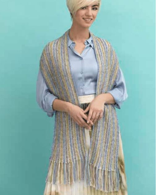 A Bel Viso Pattern - Saint Clair Scarf (PDF)