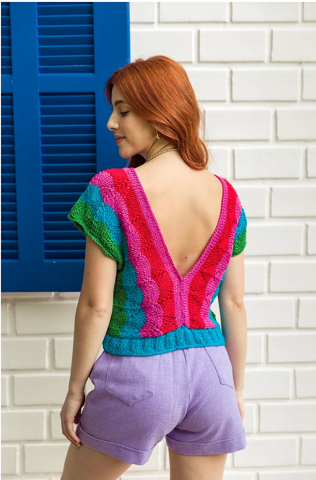 A FREE Circulo Duna Pattern - Duna Top (PDF)