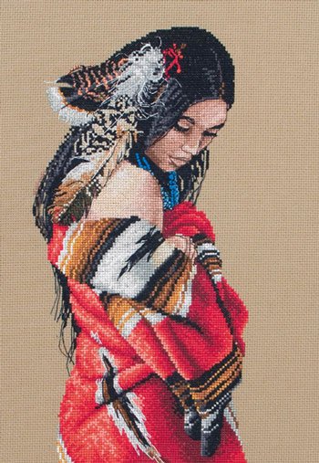 Anchor Maia Collection Counted Cross Stitch Kit - Serenity (5678000-01176)