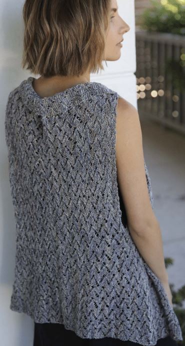 Shadowy Peak Cardigan - FREE with Purchase of 3 or More Skeins of Rustic Silk (PDF File)